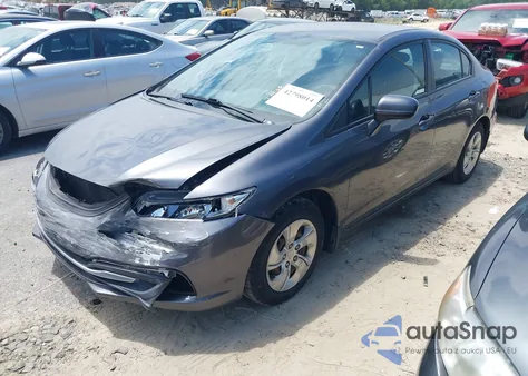 2014 Honda Civic Lx from USA, damaged, VIN 19XFB2F51EE028083